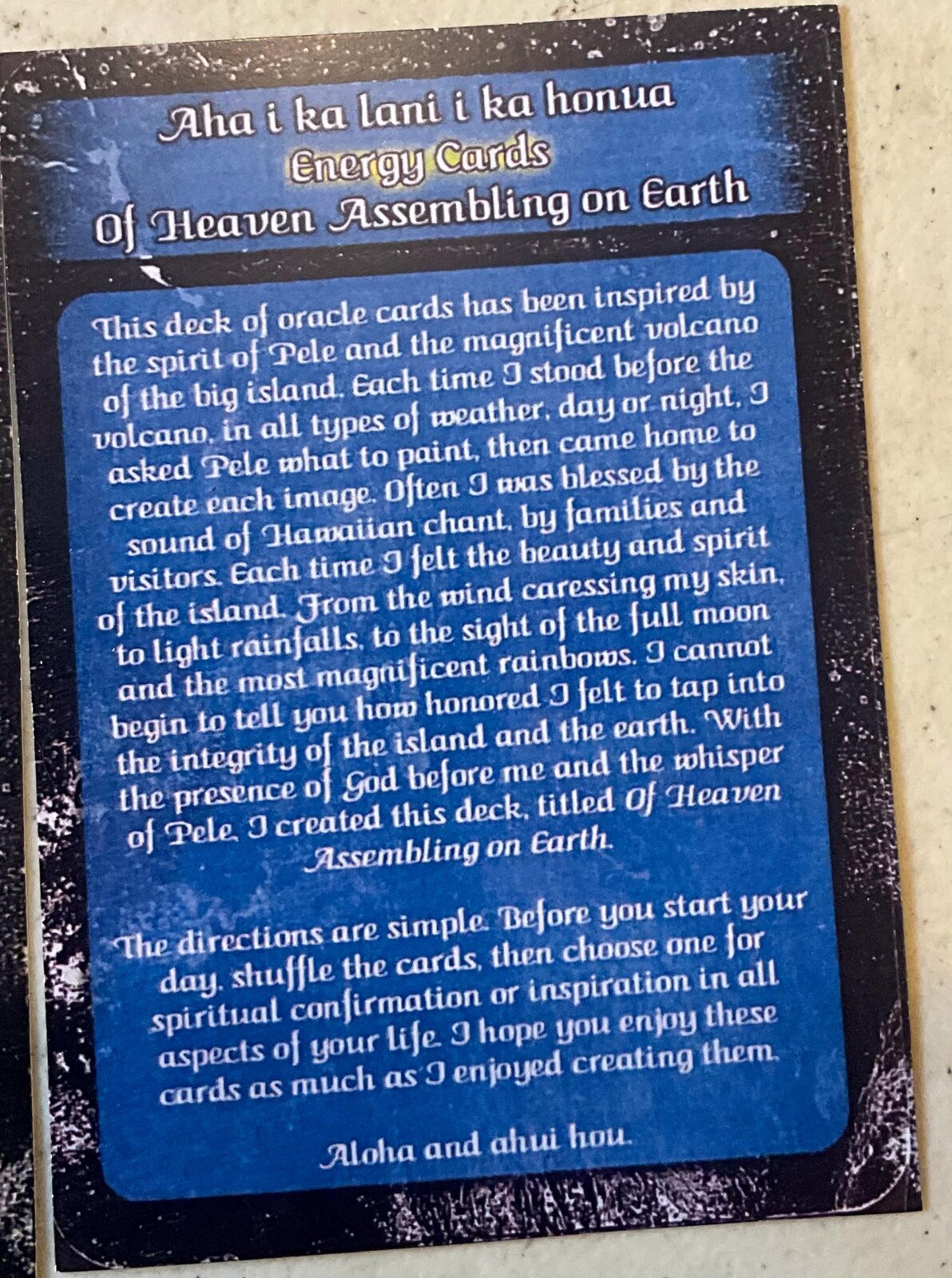 Oracle Cards